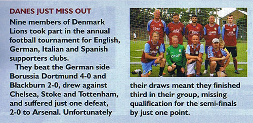 Aston Villa News & Record